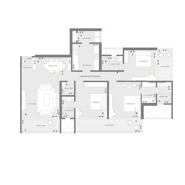 Tower C - 3 Bed Prima (Type 2)